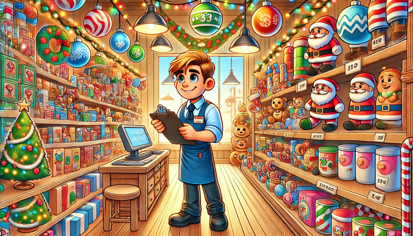 How Stores Forecast Goods for the Christmas Period.
